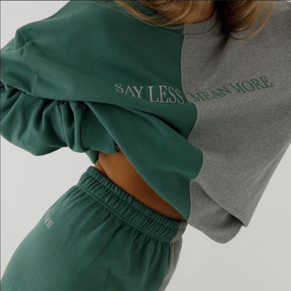 Mayfair Say Less Mean More Crewneck